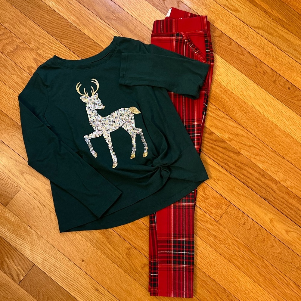 Girls Christmas Set - Size: 6x-8